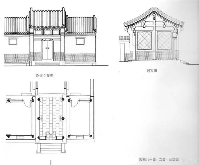 四合院平面設計圖